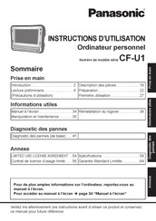 Panasonic CF-U1NQG Instructions D'utilisation