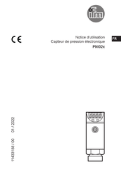 IFM PNI02 Serie Notice D'utilisation