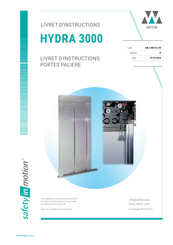 Wittur HYDRA 3000 Livret D'instructions