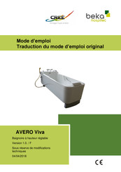 Cree AVERO Viva Mode D'emploi