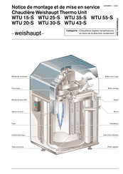 Max Weishaupt WTU 25-S Notice De Montage Et De Mise En Service