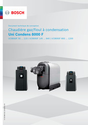 Bosch UC8000F 800 Mode D'emploi