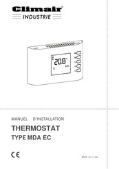 ClimAir MDA EC Manuel D'installation