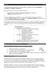 IRISCard Corporate 5 Guide De Démarrage Rapide