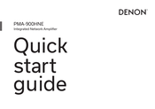 Denon PMA-900HNE Guide Rapide