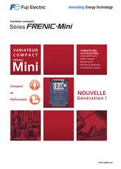 Fuji Electric FRENIC-Mini FRN0005C2S-4E Mode D'emploi