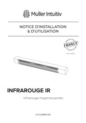 Muller Intuitiv INFRAROUGE IR Notice D'installation/D'utilisation