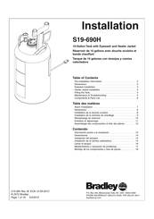 Bradley S19-690H Manuel D'installation