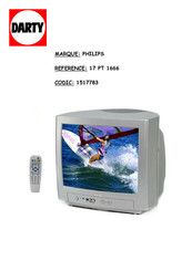 Philips 17PT1666 Manuel D'instructions