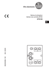 IFM Electronic DTE105 Notice D'utilisation