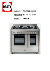 FratelliOnofri EV 107 DFS INOX Mode D'emploi