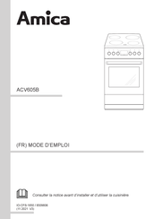 Amica ACV605B Mode D'emploi