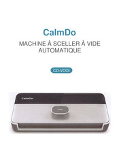 CalmDo CD-VOOl Mode D'emploi