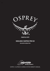 Osprey SOELDEN PRO Manuel D'utilisation