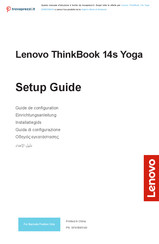 Lenovo ThinkBook 14s Yoga Guide De Configuration