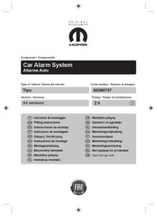 Fiat Mopar M8299 Instructions De Montage