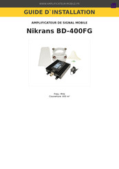 Nikrans BD-400FG Guide D'installation