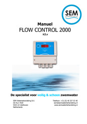 SEM FLOW CONTROL 2000 Manuel