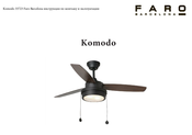 Faro Barcelona Komodo 33723 Manuel D'utilisation