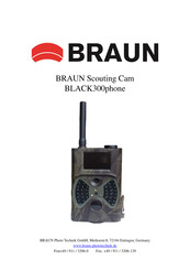 Braun Scouting Cam BLACK300phone Mode D'emploi