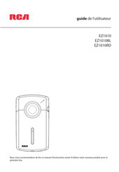 RCA EZ1010 Guide De L'utilisateur