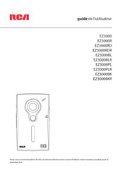 RCA EZ3000RDR Instructions D'installation
