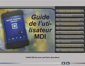 General Motors Multiple Diagnostic Interface MDI Guide De L'utilisateur