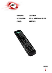 Logitech HARMONY Elite Guide D'installation