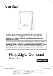 Verilux HappyLight Compact Mode D'emploi