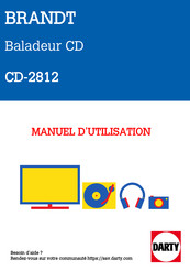Brandt CD-2812 Manuel D'instructions