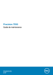 Dell EMC Precision 7550 Guide De Maintenance