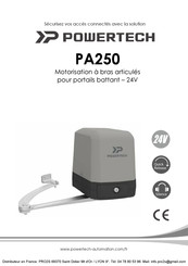 PowerTech PA250 Mode D'emploi