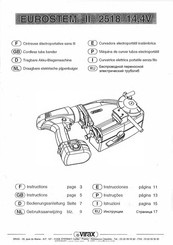 Virax EUROSTEM II 2518 Instructions