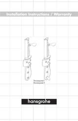 Hansgrohe Showerpanel II Instructions D'installation
