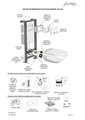 Jacob Delafon MARCEL E21182 Notice De Montage