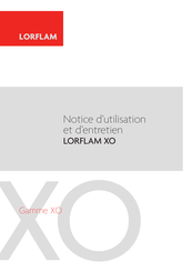 LORFLAM XO50 Notice D'utilisation Et D'entretien
