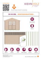 Kiehn-Holz KH 44-001 Mode D'emploi