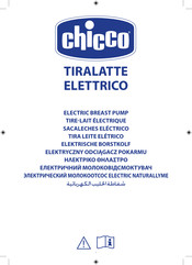 Chicco TIRALATTE ELETTRICO Mode D'emploi