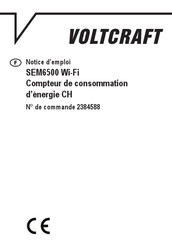 VOLTCRAFT SEM6500 Wi-Fi Notice D'emploi