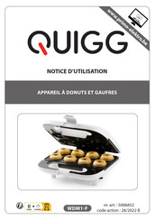 Quigg WDM1-F Notice D'utilisation