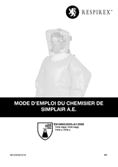 Respirex Simplair A.E Mode D'emploi