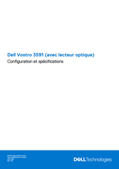 Dell Vostro 3591 Configuration Et Spécifications