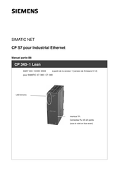 Siemens SIMATIC NET CP 343-1 Lean Manuel