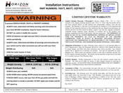 Horizon Global 76577 Instructions D'installation