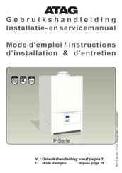 Atag P Serie Mode D'emploi