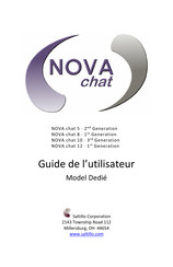Saltillo NOVA chat 12 Dedie Guide De L'utilisateur