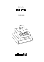 Olivetti ECR 5900 Guide Usager