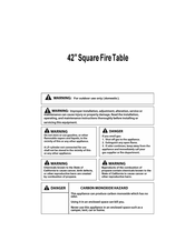 rst brands Taos Instructions D'assemblage