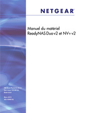 NETGEAR ReadyNAS NV+ v2 Manuel Du Materiel