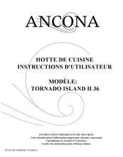 Ancona TORNADO ISLAND II 36 Instructions D'utilisateur